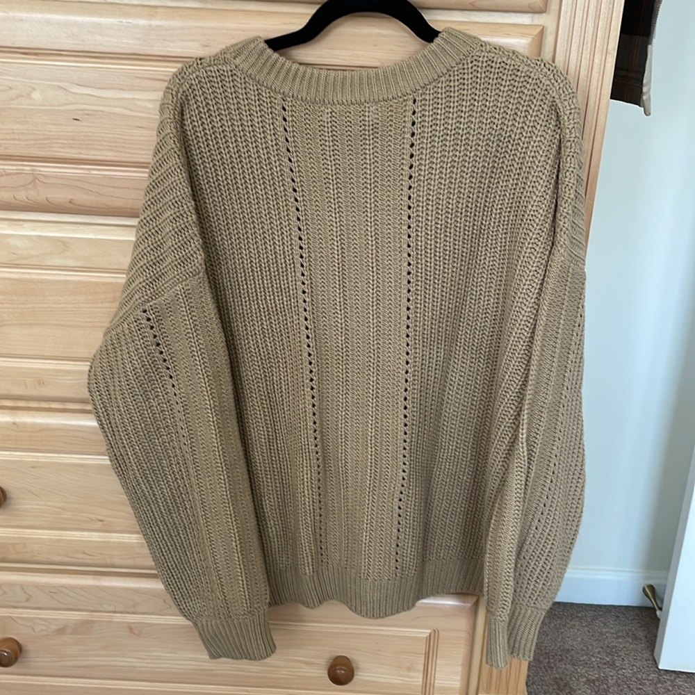Sophia Knit Sweater Tan - Picture 4 of 6